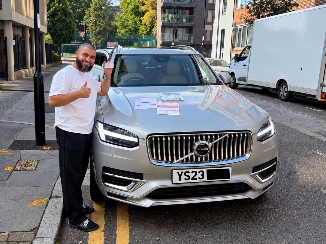 Volvo XC90 delivery to customer
